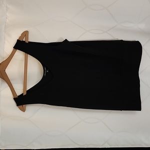 Boston Proper size large black tank top